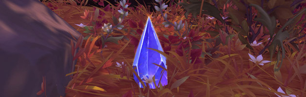 Un exemple de gemme de mana ancestral à Suramar