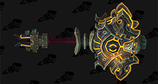 Champion de Zandalar coloris 2 main droite