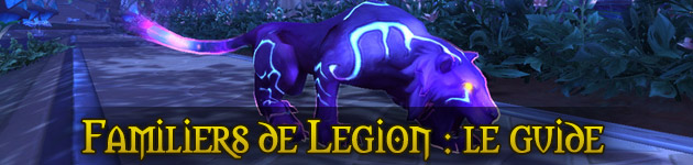 Les familiers de Legion pour Chasseurs dans World of Warcraft