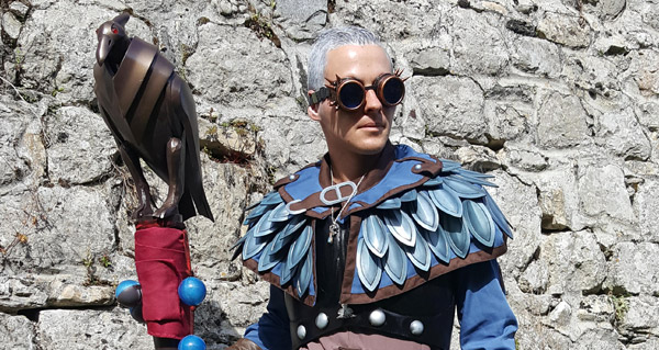 Cosplay de Khadgar de World of Warcraft