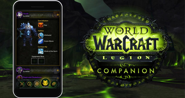 Companion Legion : l'application est disponible