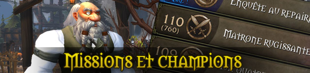 Guide des missions et champions du domaine de classe dans World of Warcraft